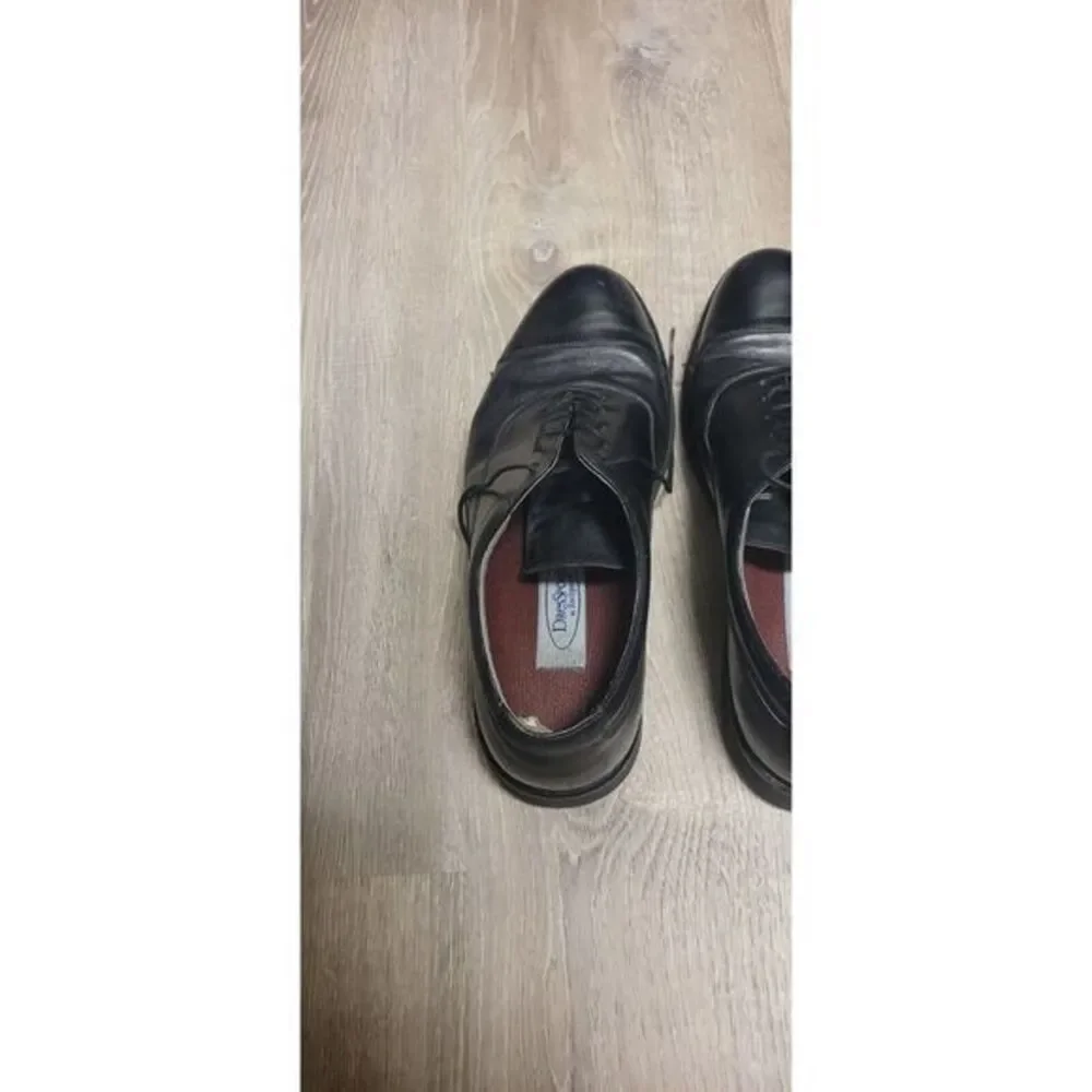 Rockport Men's M3038 Oxford‎ Black Leather Round Toe Lace Up 9.5